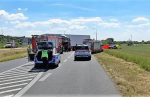 Wypadek w Elżbietowie. Nie żyje 5 osób, w tym troje dzieci