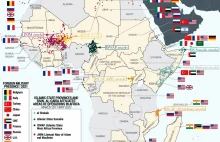 Obecność wojskowa obcych państw w Afryce (2021)