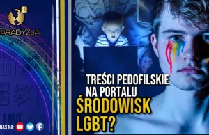 Treści Pedofilskie Na Portalu środowisk LGBT