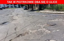 Piotrków. Zobacz jak wygląda ulica 1 Maja. Będą kolejne zawiadomienia do...