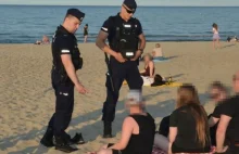 Policja na sopockiej plaży: posypały się mandaty!