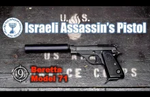 Beretta Model 71 - legendarny pistolet Kidonu (oddziału zabójców Mossadu)