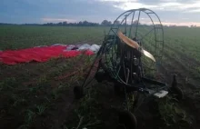 Białoruscy pogranicznicy zestrzelili motolotnię bezzałogową