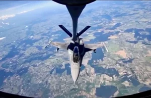 Turcy nad Polską tankują nasze F-16.