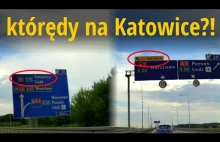 Marne tymczasowe oznakowanie na węźle „Łódź Północ” (autostrada A1)
