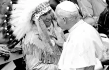 Jan Paweł II w 1984r. poparł dążenia Kanadyjskich Indian w walce o swoje prawa