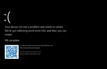 Koniec niebieskiego ekranu śmierci. BSOD w Windows 11 będzie czarny.