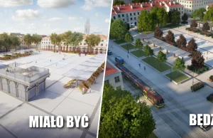 Stary Rynek w Łodzi. Miasto zmienia projekt - mniej betonu, więcej zieleni