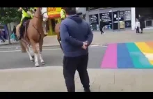Londyńskie konie nie lubią tęczy