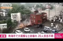 Wielkie obsunięcie się ziemi w Japonii, 20 osób zaginionych