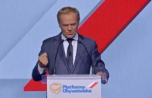 "Tak, wróciłem, na sto procent!" Donald Tusk przejmuje stery w PO