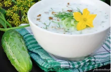 Chłodnik ogórkowy -idealna fit zupa na upały · Jak naturalnie