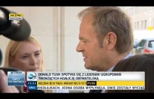 Tusk wyjaśnia propagandzistkę TVPiS ws. likwidacji TVP Info