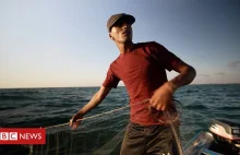 Niepewne życie rybaka z Strefy Gazy.⠀