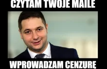 Patryk Jaki - Antybohater Internetu 2021! Chce czytać nasze maile, wdraża TERREG