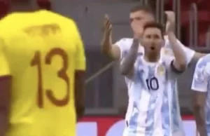 Leo Messi oszalał z radości po pudle rywala. Tańcz teraz, tańcz teraz!...