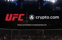 Giełda kryptowalut Crypto.com sponsorem UFC, kontrakt wart 175 milionów dolarów.