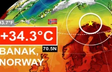 Na północnych krańcach Europy jest goręcej niż w Polsce. Właśnie padł tam rekord