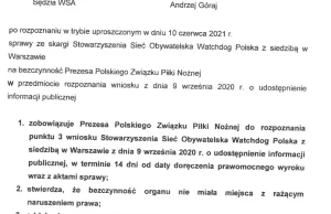 Z. Boniek musi ujawnić kwoty za podróże służbowe