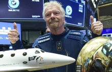 W niedzielę miliarder Richard Branson leci na krawędź kosmosu.
