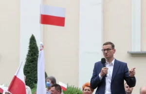 Premier promuje Polski Ład. "To bilet do życia na poziomie Zachodu"