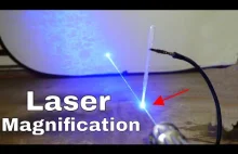 Mikroskop laserowy z kropli wody