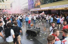 Chaos przed finałem Euro 2020. Ulice Londynu wyglądają jak pobojowisko