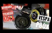 Vespa P80X wymiana uszczelniacza koła | Vespa P80X oil seal change #Vespa
