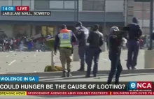 Eskalacja przemocy w RPA. Mieszkańcy Johannesburga dokonują grabieży w sklepach