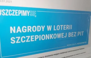 Zwycięzcy loterii szczepionkowej traktowani jak… nobliści!