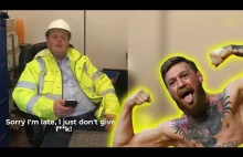 If Conor McGregor Worked On A building Site (Parody