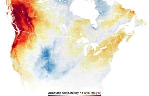 Rekordowa fala upałów w Kanadzie i USA, przyczyny