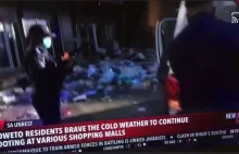 RPA: Trwają zamieszki i plądrowanie sklepów. Policja "zatrzymuje" podejrzanych:)