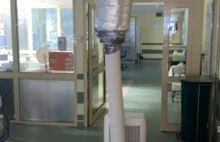 Klimatyzacja na oddziale intensywnej terapii w szpitalu klinicznym w W-wie