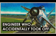 Mechanik RAF - Taffy Holden niechcący wystartował myśliwcem BAC Lightning