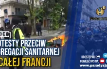 Protesty Przeciw Segregacji Sanitarnej W Całej Francji [VIDEO