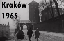 Kraków w 1965 roku - unikalne nagranie niemieckich turystów!