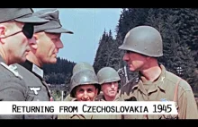 Rozbrojony Wehrmacht wraca z Czechosłowacji (Tannenbergsthal, Maj 1945)