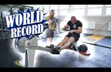 Mateusz Kieliszkowski pobija rekord świata na ergometrze...