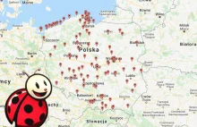 Mapa Biedronek otwartych w każdą niedzielę