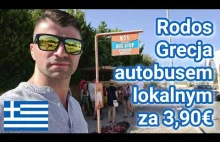 Grecja, Stare Miasto Rodos wycieczka autobusem lokalnym niedrogo 3,90€