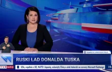 TVPiS: "Ruski ład Donalda Tuska"
