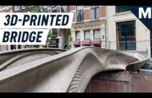 Pierwszy stalowy most wykonany techniką druku 3D.