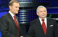Kaczyński boi się debaty z Tuskiem. "Ma traumę po porażce w 2007 roku"