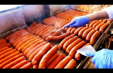 Najlepsze hot dogi w Chicago czyli polska kiełbasa z cebulką i musztardą w bułce