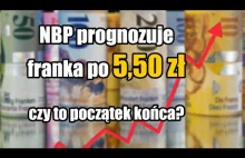 40. NBP prognozuje franka po 5,50 zł – czy to początek końca?