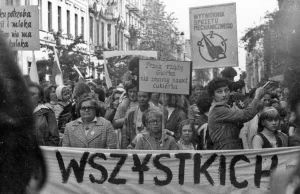 Sejm uczcił rolę kobiet w rewolucji lat 80-tych