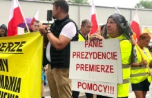 Protest rybaków i rolników we Władysławowie! Zablokowana droga na Hel