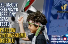 Izrael: Młody Palestyńczyk Zastrzelony Podczas Protestu Przeciw...