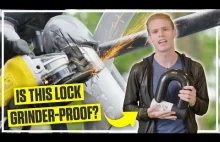 Test kłódki odpornej na przecięcie szlifierką kątową: Altor SAF Lock